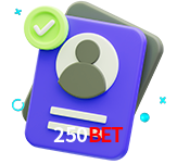 Tornar-se um membro do 250BET é muito simples