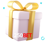 Receba seus bônus de boas-vindas no 250BET